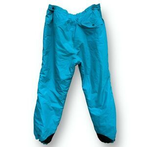 Columbia Vintage 90s Ski Snowboard Winter Pants Bright Teal Size XL